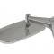 75-79 Mirror - Right Outside Chrome With Mount Kit Large Head