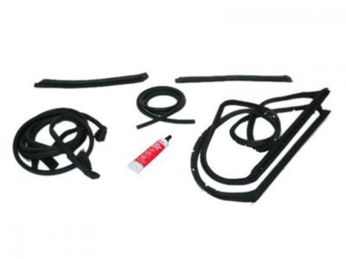 77 Body Weatherstrip Kit - Basic - 18 Pin 1977 Late