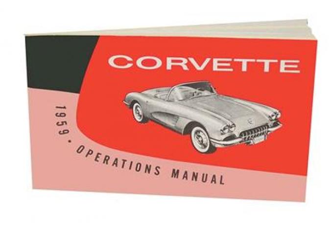 59 Owners Manual - Quality Reprints!