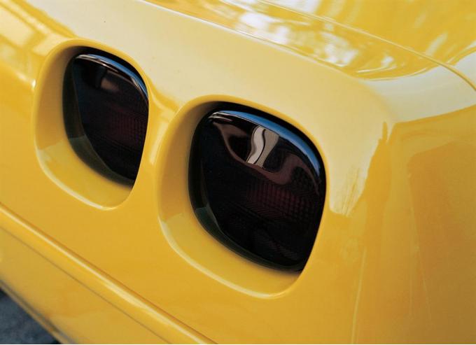 91-96 Blackout Tail Light Cover Kit - Bubble Rear Only - Set Of 4