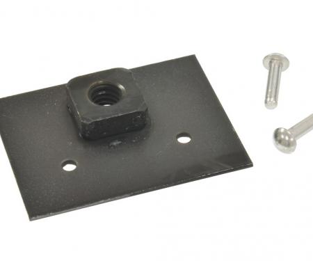 56-62 Horn Mount Nut Plate - With Rivets