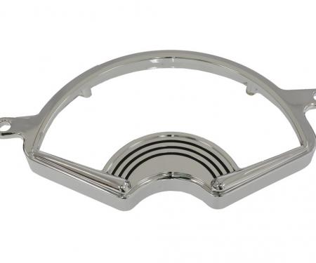 53-57 Speedometer Face Bezel - Chrome