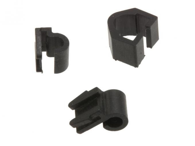 69-73 Windshield Washer Nozzle Clip Set - Left Hand - 3 Pieces