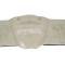 63 Headlight Reinforcement Bar with White Fiberglass