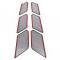 2020-2023 Perforated Stainless Steel Rear Hatch / Hood Vents