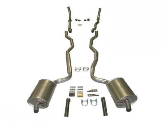 63 Deluxe Exhaust System - Complete Aluminized