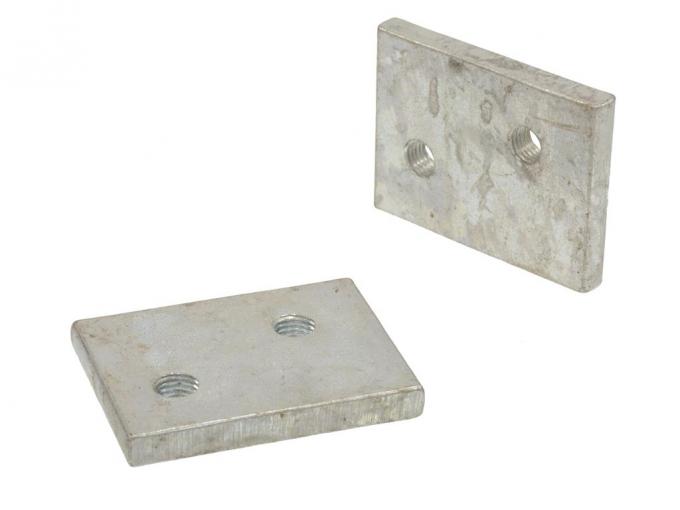 56-62 Door Hinge Nut Plates On Body - Does 1 Door