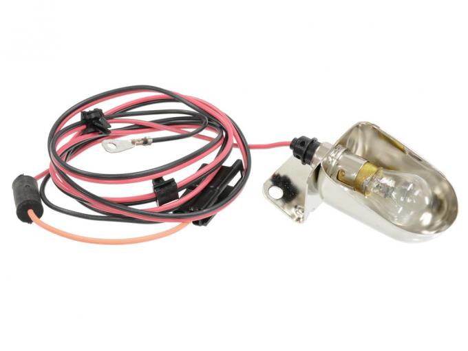 80-82 Under Hood Light Assembly - With Wire