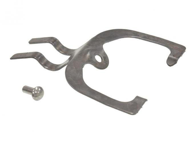 55-81 Clutch Fork Spring - Rivets To Fork