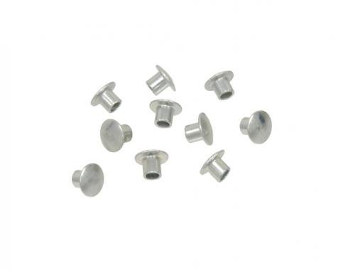 68-82 Windshield Post Weatherstrip Clips Rivets Set - 10 Pieces