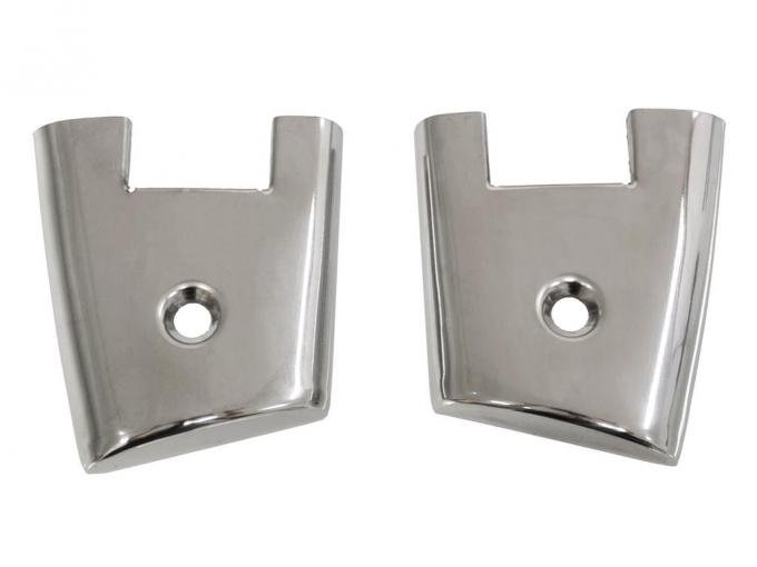 58L-59E Door End Cap With Hole - Pair (58 Late - 59 Early)