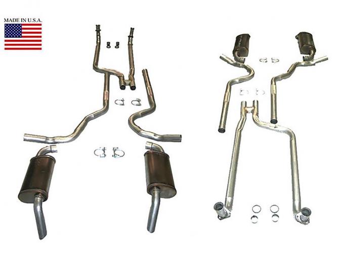 1982 Dual Exhaust System With MagnaFlow Mufflers