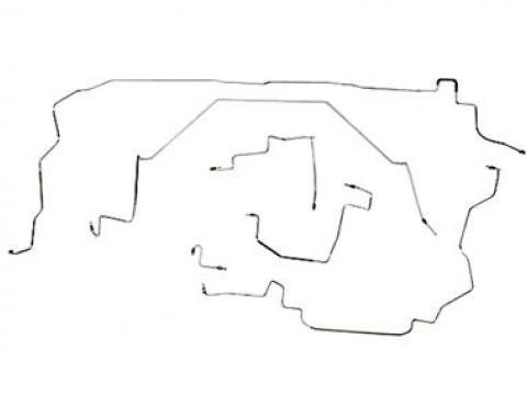 84-85 Brake Line Set - Steel