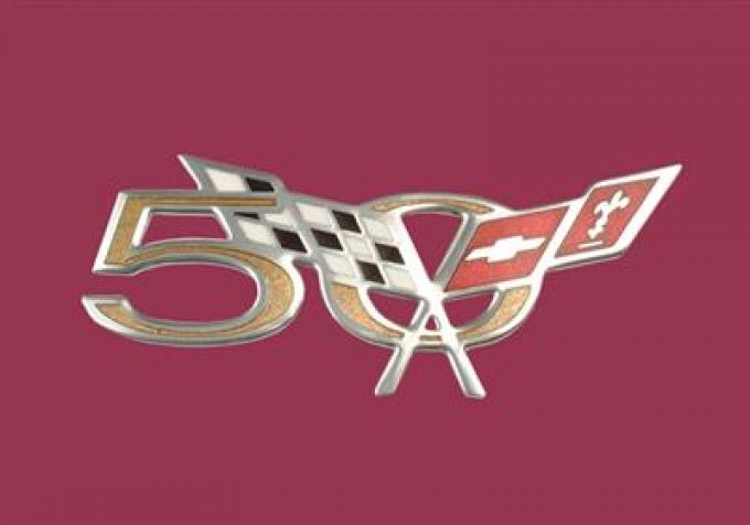 03 Fender Emblem - 50th Anniversary Stock