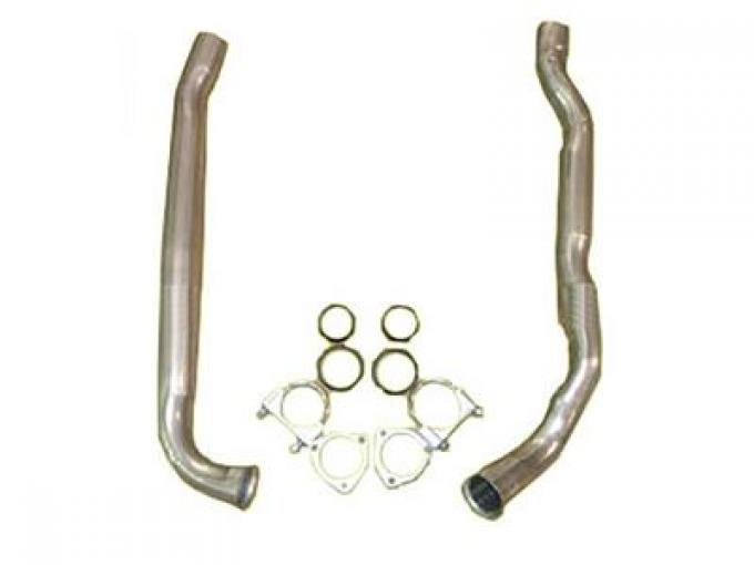 68 Exhaust Pipe - Front Left And Right 427 Automatic 2 1/2"