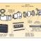 69-77 Center Air Vent Outlet Grille - Chrome As Original 2 Required