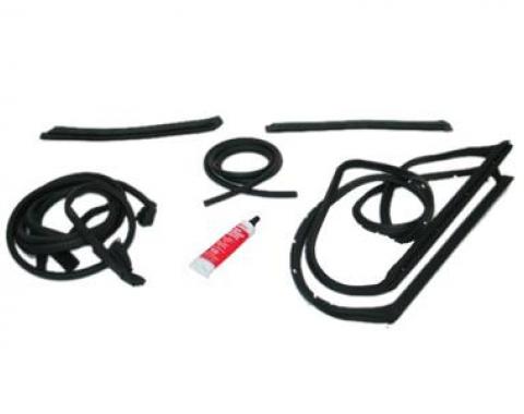 77 Body Weatherstrip Kit - Basic - 18 Pin 1977 Late
