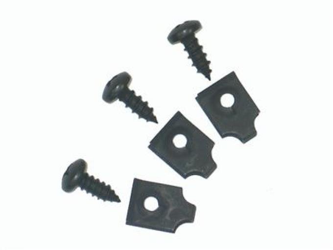 64-65 Rear Power Vent Blower Drain Shield Mount Screws