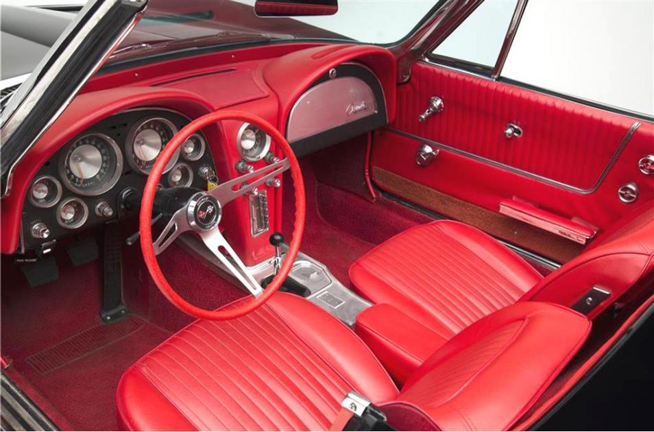 63 Leather Deluxe Interior Upholstery Convertible Package Motor City