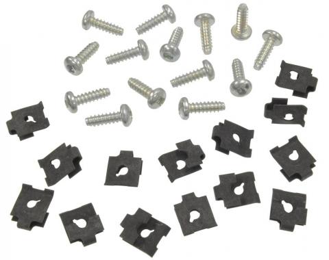 56-62 Headlight Bucket Screws