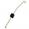 78-82 RH Rear Vertical Door Lock Rod with Grommet