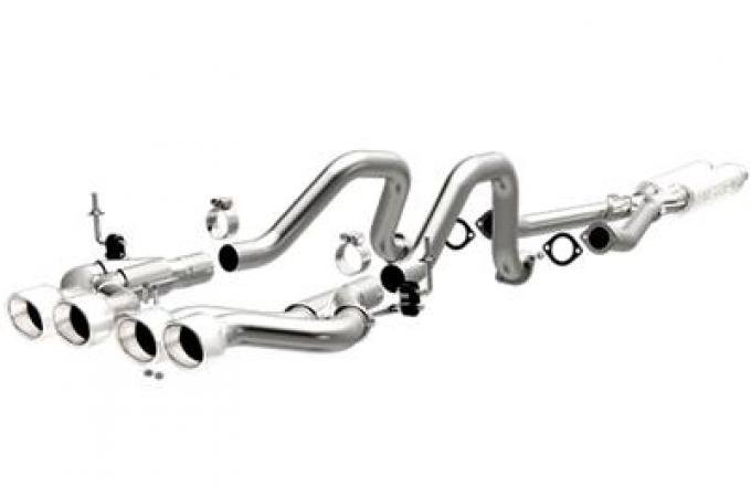 00-04 Magnaflow Magnapack Exhaust System - Quad Round Tip
