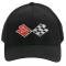 67 Hat - Black Flex Fit With C2 Emblem ( L / XL ) Fits 7-3/8"-7-5/8"