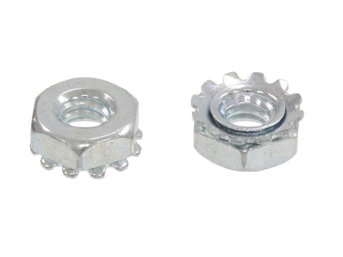 62 Gas Door Hinge To Body Nuts - 2 Pieces