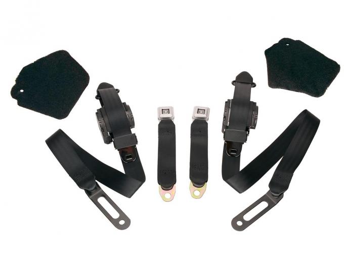 84-96 Coupe Direct Fit Replacement Seat Belts with Retractors