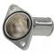 57-65 Chrome Thermostat Housing / Waterneck With Hi-Performance