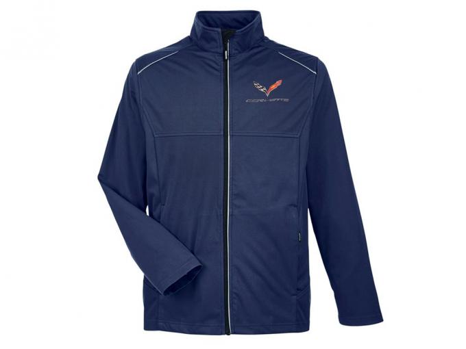 Men's Navy Corvette Lite Three Layer Jacket