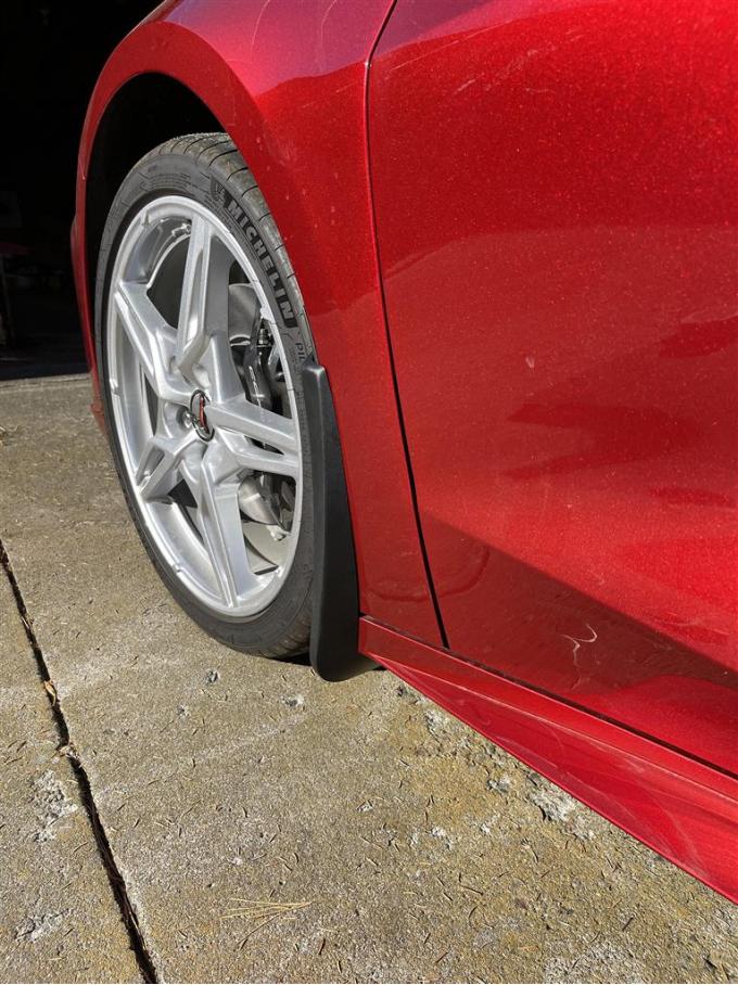 2020-2023 Front Fender Splash Guards - Altec Black
