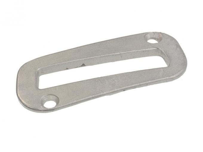 70-75 Seat Belt Shoulder Harness Bezel - In Seat Back Left