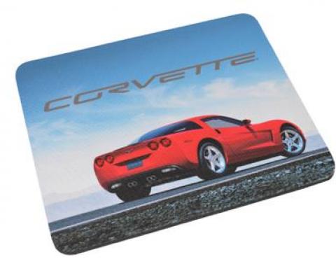 2005-2013 C6 Red Coupe Mouse Pad