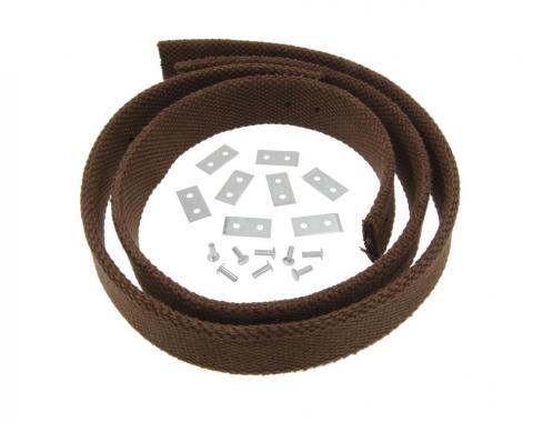 53-58 Rear Axle Rebound Straps with Hardware Kit - Does Both Sides