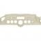 56-57 Lower Dash Panel Fiberglass No Metal ( 1953-1955 Replacement )