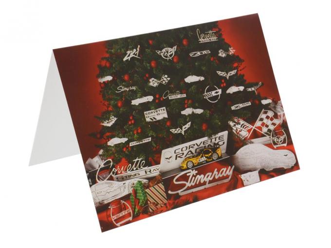 Christmas Cards Corvette Emblems