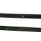 65-67 Door Outer Window Rubber Seals - Coupe - Correct Rivet On