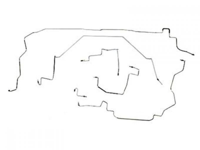 84-85 Brake Line Set - Steel