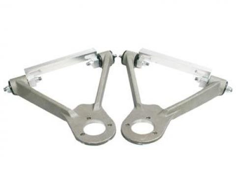 63-82 Aluminum Front A-arms / Control Arms - Natural Finish No Ball Joints