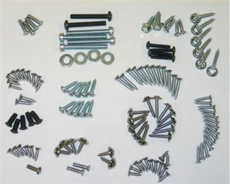 6566 Coupe Interior Fasteners / Screws Motor City Vettes