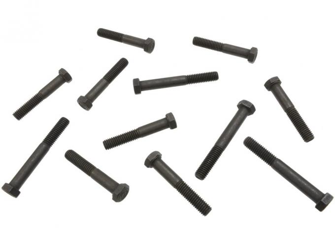 56-80 Exhaust Manifold Bolt Set - 283 / 327 / 350 - 12 Pieces