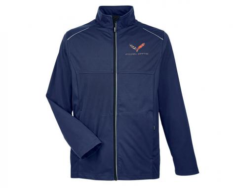 Men's Navy Corvette Lite Three Layer Jacket