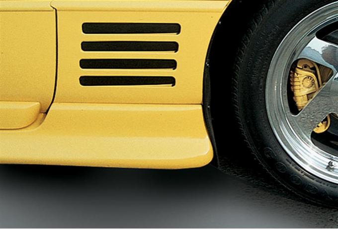 91-94 Side Fender Louver Trim - 8 Pieces