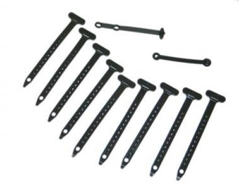 68 Engine And Wire Tie Strap Kit - 11 Pieces