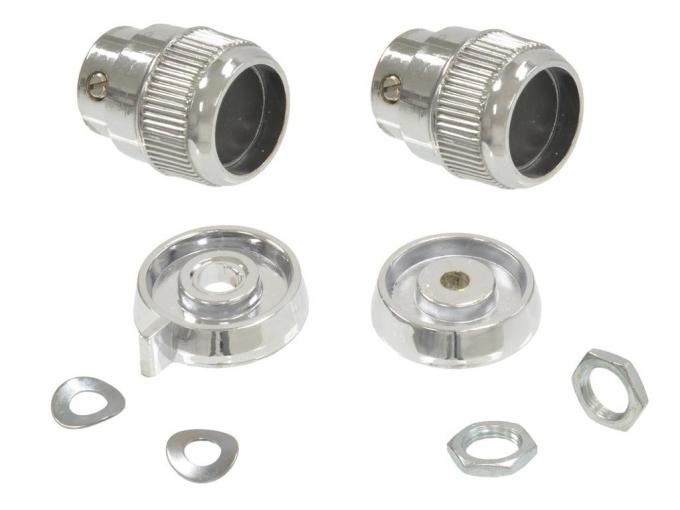 66 Radio Knob And Spacer Set
