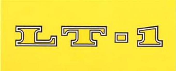 1970-1972 LT1 Hood Decal Late 70