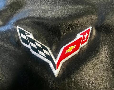 2014-2019 Rear Bumper Bib/Apron With C7 Emblem