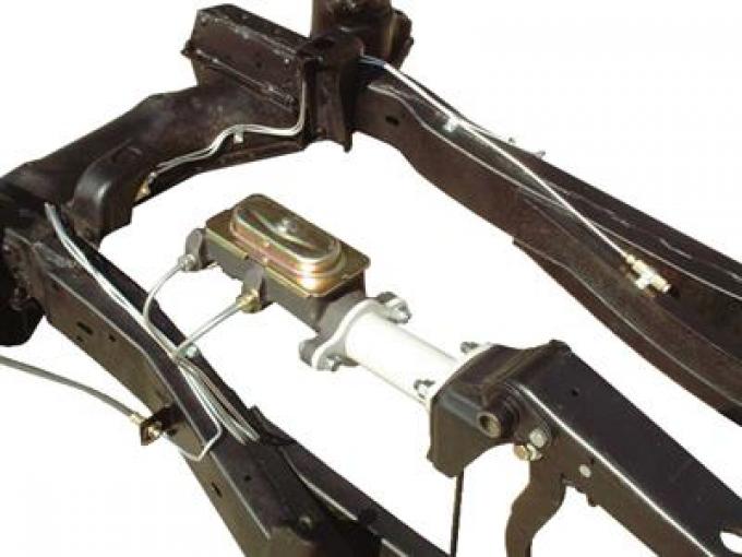 58-62 Dual Master Cylinder Conversion With Brake Lines