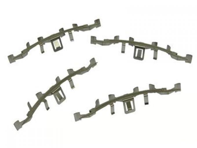 06-13 Brake Pad Spring Clip - Z06 / Grand Sport - Rear (set Of 4)